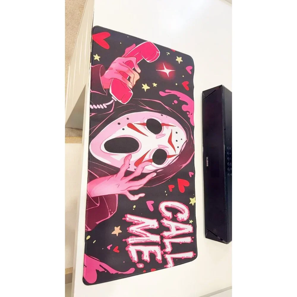 Gothic Horror Extended Mouse Pad - Large Non-Slip Desk Mat for Gaming & Office